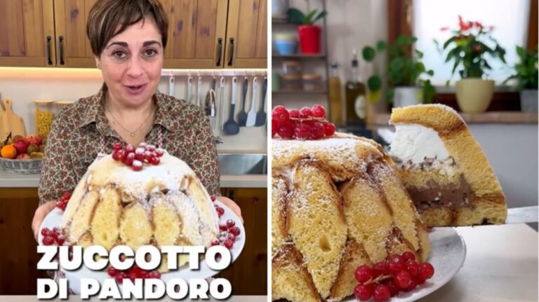 Benedetta Rossi Pandoro Ripieno Di Gelato Dolce A Costo Zero Perfetto A Capodanno