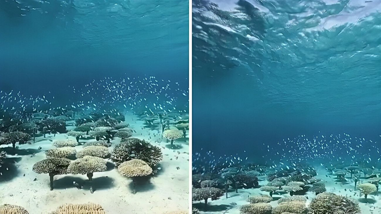 La foresta di coralli, un gioiello del mare: immagini che stupiscono