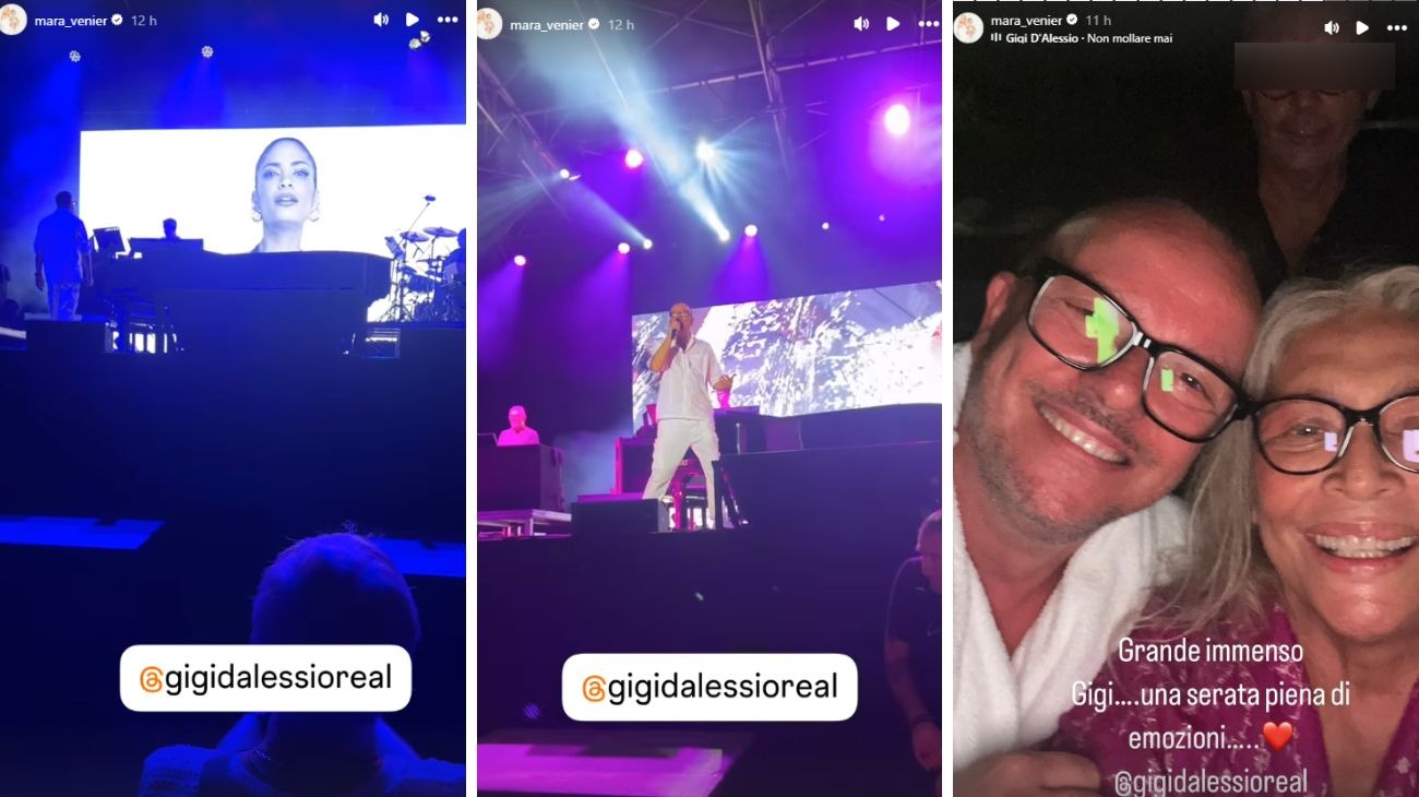 mara venier concerto