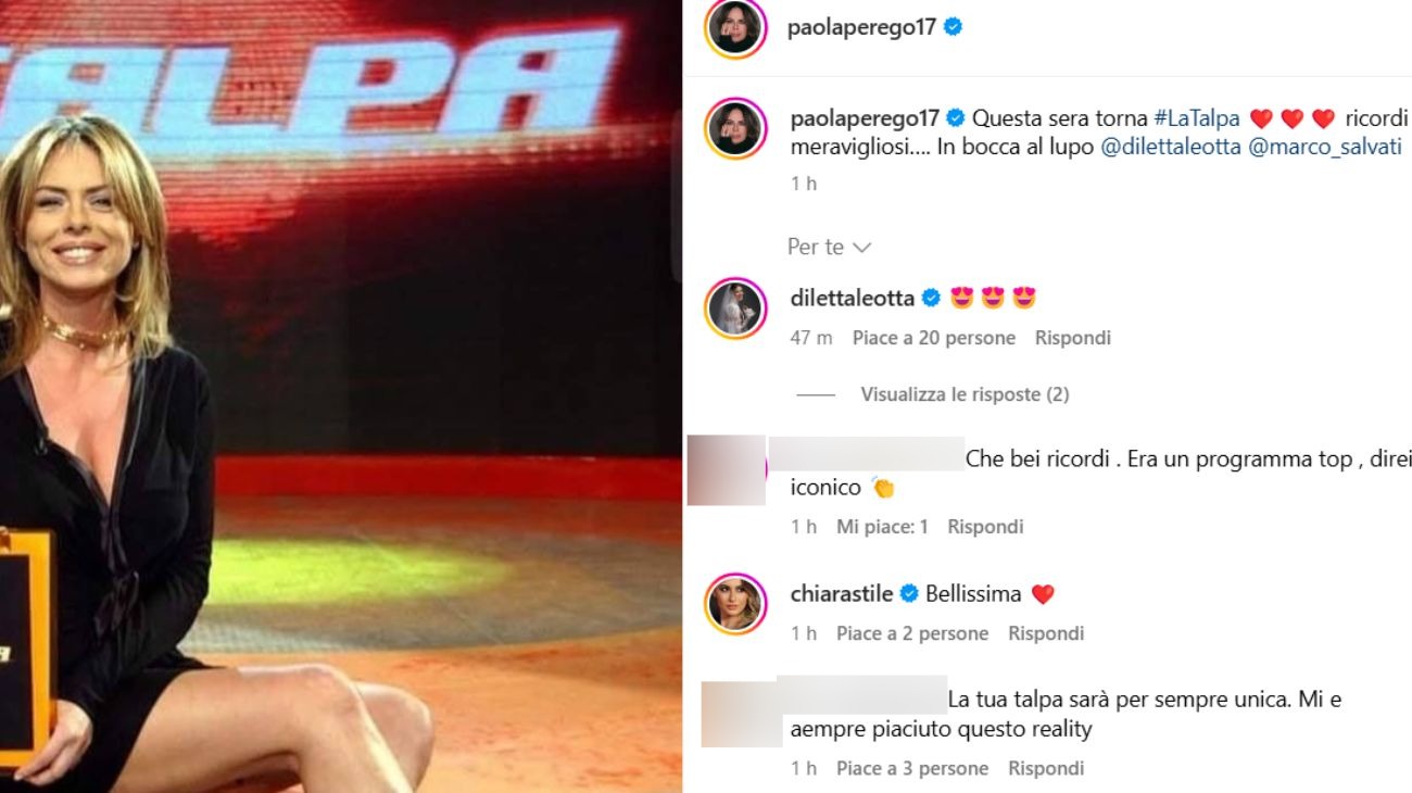 paola perego la talpa