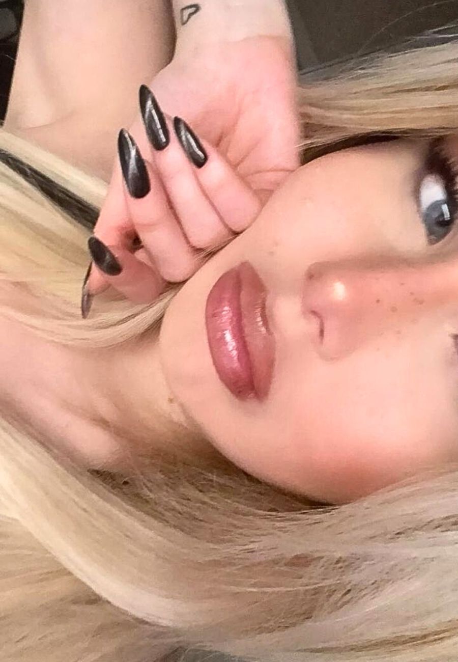 manicure effetto marmo