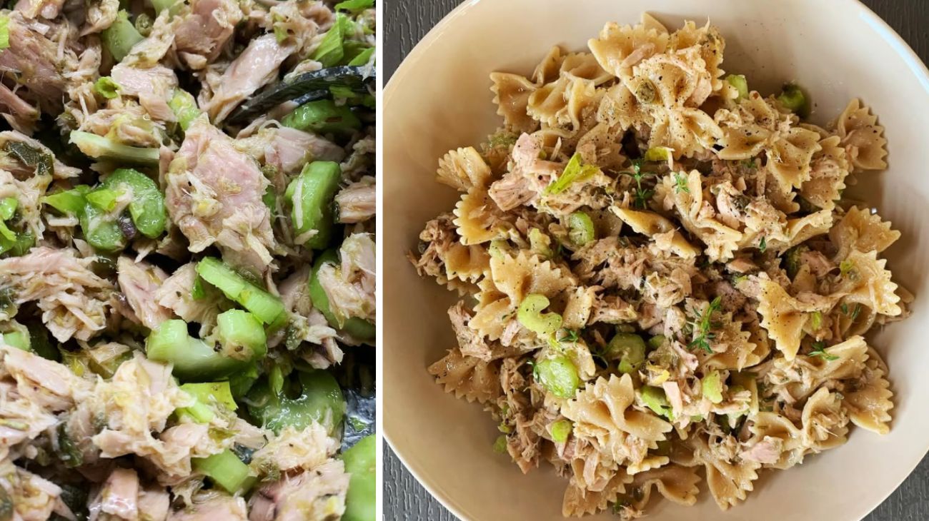 pasta tonno e limone