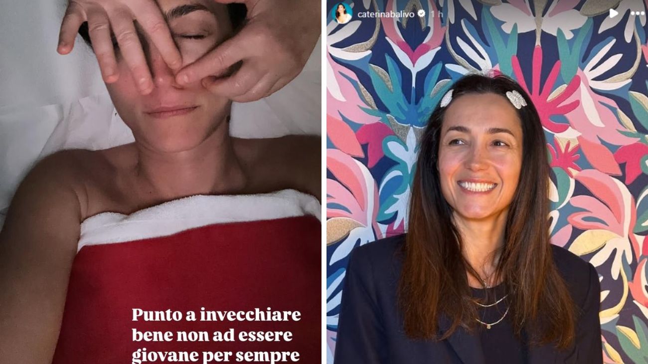 caterina balivo massaggio