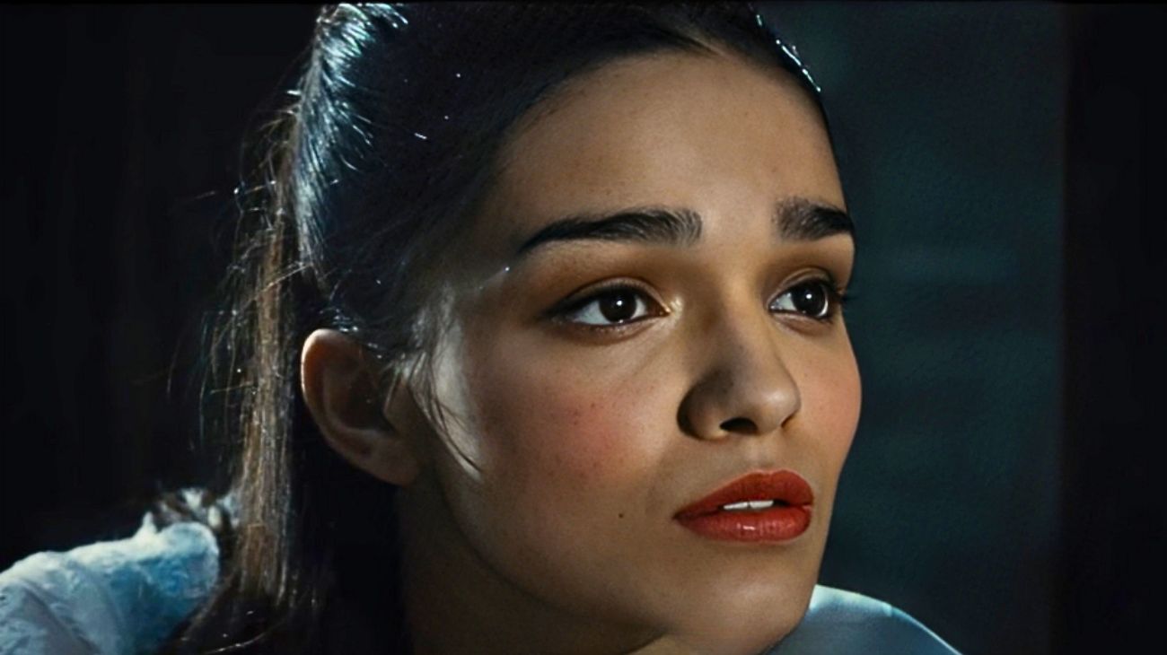 rachel zegler in una scena