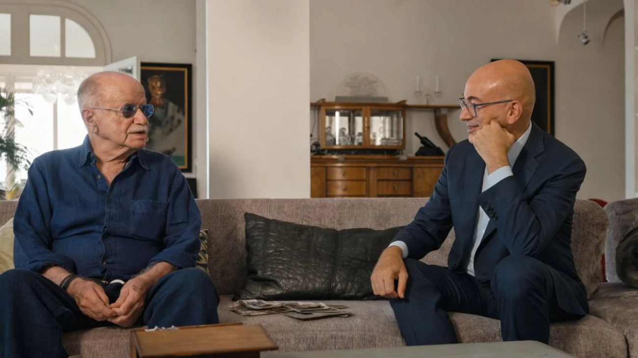 Gino Paoli con Aldo Cazzullo