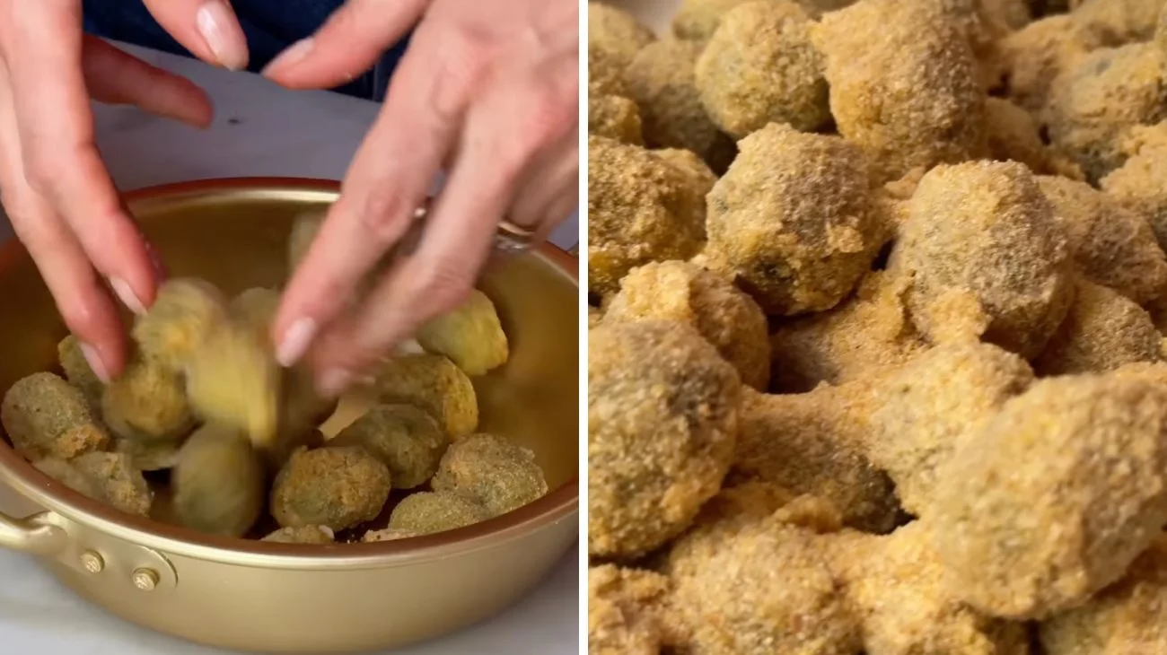 Olive fritte farcite di Benedetta Parodi