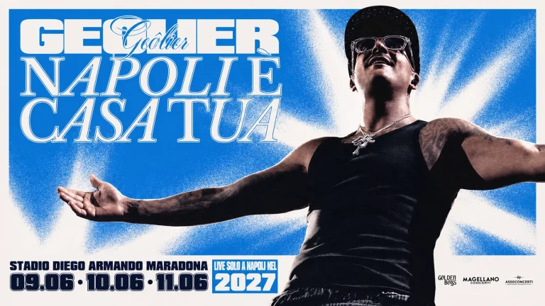 Geolier, l'estate 2026 è sua: stadi sold out, nuovo singolo e il record di Napoli