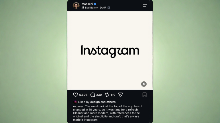 Nuovo logo Instagram 2026: perché quella r sembra una z (e cosa insegna sulle scritte in casa)