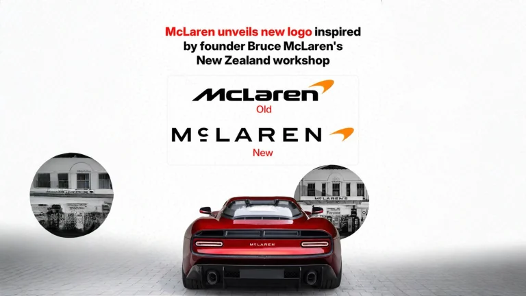 Storia del logo McLaren: perché il nuovo lettering nasce da un’insegna di benzinaio
